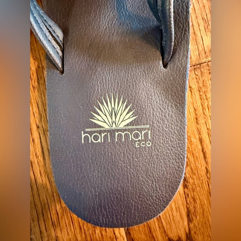 Hari Mari Women’s Sonoros Eco-Friendly Flip Flops Sandals with Cork Soles. Sz: 7 - Picture 5 of 6